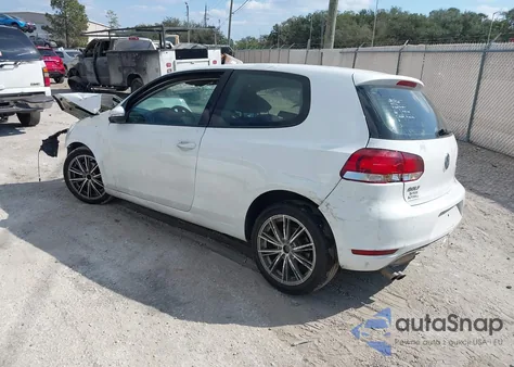 2010 Volkswagen Golf 2-Door from USA, damaged, VIN WVWBA7AJ1AW415901